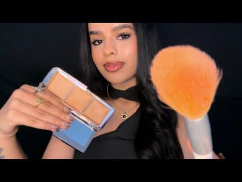 Asmr~ Makeup Application W/ Mouth Sounds ( Layered Sounds) So Tingly 💤