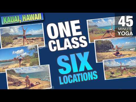 Yoga In Kauai 🌴 - Travel The Coast Of Kauai In This 45 Minute Yoga Class W/ Erin - Five Parks Yoga