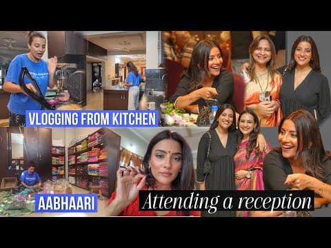 Ghar Ka Vlog | Going For A Very Special Reception | Making Rotis | Kamal Coming Back After 2 Weeks