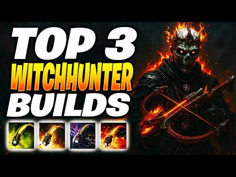 Top 3 Best Witchhunter Builds In 0.4 Meta! Poe 2 Witchhunter Build 0.4 (new Meta)