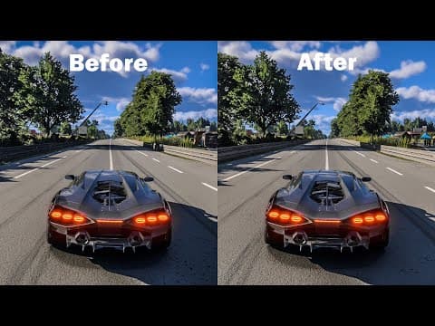 Forza Motorsport - Lamborghini Sian Sound Comparison: Before And After