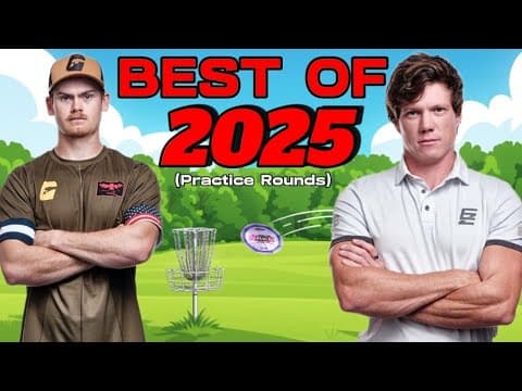 Our Best Moments From The 2025 Practice Rounds!! Ezra & Goose