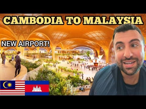Flying From Cambodia To Malaysia ✈️🇰🇭→🇲🇾 | Phnom Penh To Kl Travel Experience