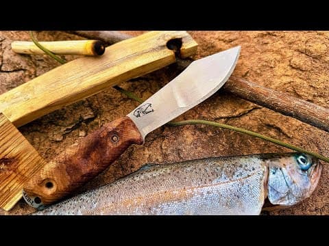 Is This The Perfect Knife For Bushcraft And Hunting? Bfk Snake Eater Review!