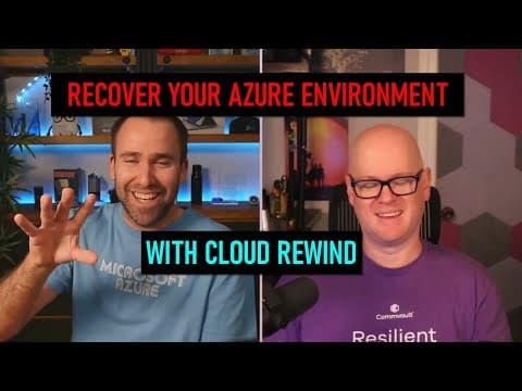 Recover Your Azure Cloud Environment With Cloud Rewind