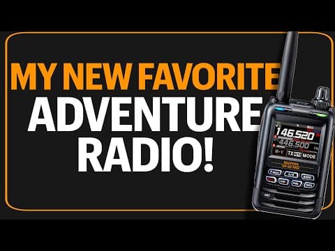 My Favorite Off-roading & Adventure Radio! Waterproof & Very Rugged - The New Retevis Rb48 Pro