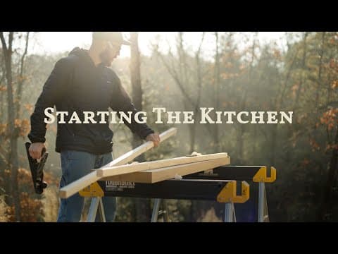 Starting Shed To House Kitchen Build