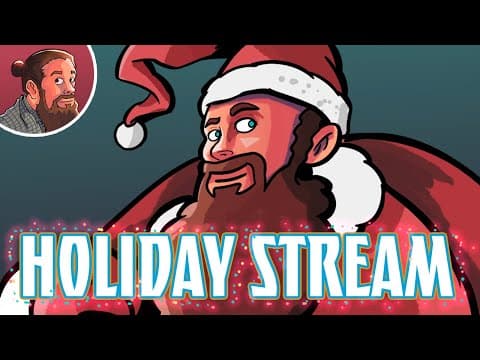 Santa Plays Standard And Gives Gifts