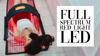 Beauty Sleep Using Led Red Light - Jovs Full Spectrum Red Light Therapy Mat
