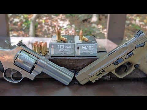 Fort Scott Claw Defense (dangerous Animal) Ballistic Test - 9mm Vs 10mm Does 1 Mm Make A Difference?