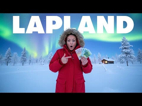 I Found The Cheapest Way To Experience Lapland (this Will Save You Thousands)