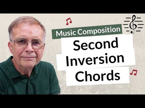 When Should You Use Second Inversion Chords? - Music Composition