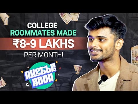 How To Build A Marketing Agency In College | Hustle Adda Ft. Saransh Anand