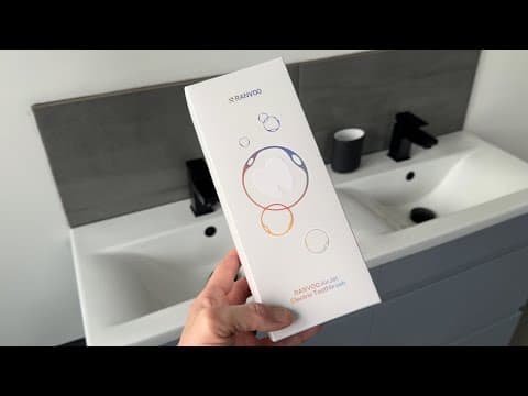 The Best Electric Toothbrush? Ranvoo Airjet Ii, Unboxing & Demo!