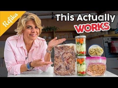 This Turns Into Dinner In 5 Minutes (my Freezer System)