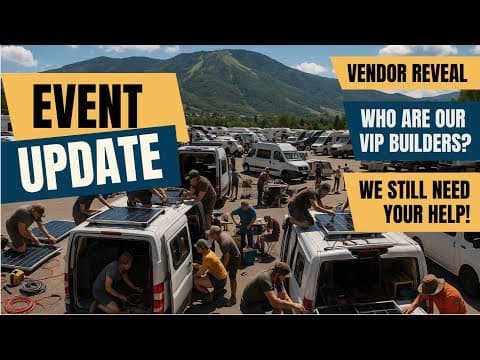 We Picked The 8 Rigs For Our Live Diy Electrical Builds! | Diy Solar Summit 2025 Reveal