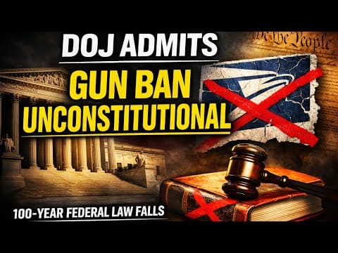 Great News: Doj Admits Federal Ban On Mailing Guns Is Unconstitutional!