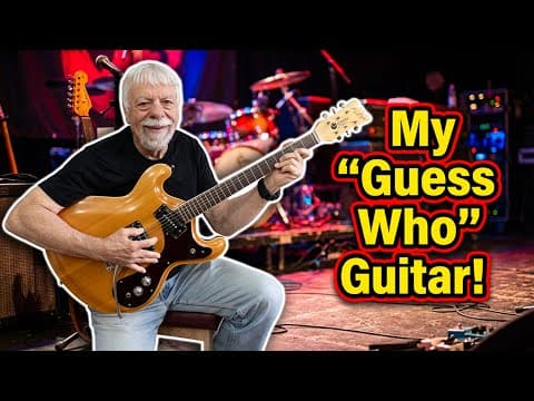 My "guess Who" Guitar Gifted To Rock & Roll Hall Of Fame