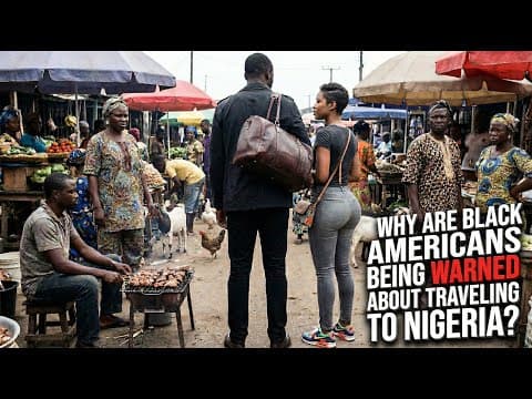Why Are Black Americans Being Warned About Traveling To Nigeria?