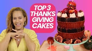 Top 3 Most Delicious Thanksgiving Cakes! | How To Cake It With Yolanda Gampp