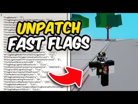 Best Og Fast Flags Alternative - Roblox After Patch Fflags (boost Fps & Fix Lag!)