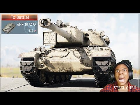 The Worst [stock] Grind Ever! 💀💀💀 Amx-30 Acra Painful Experience😭⌛