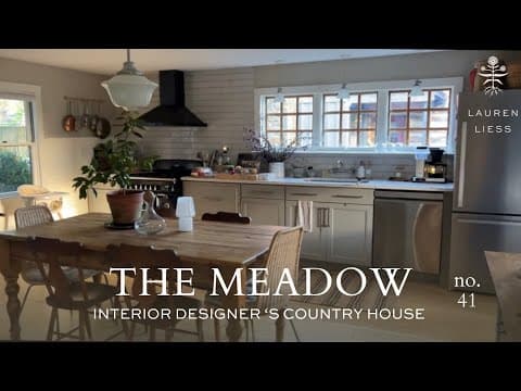 Cozy Country House Tour + Client Install | The Meadow Ep. 41 {interior Designer Lauren Liess}
