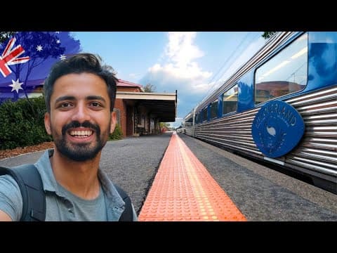 Australia’s Oldest Train : Melbourne To Adelaide