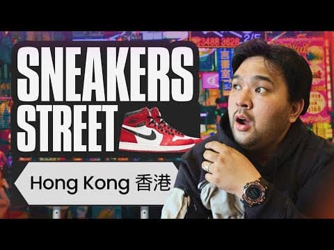 Sneaker Shopping In Sneakers Street Hong Kong (2025)!