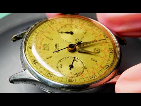 Restoring An Extremely Dirty Zodiac Chronograph I Got Off Of Ebay For $160