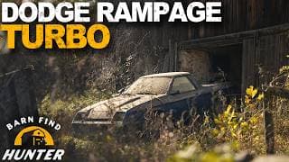 They Were Paid Off The Books & After Hours: Dodge Rampage Turbos "mini El Camino" | Barn Find Hunter