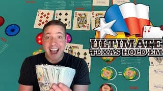 I Risked $2500 On Ultimate Texas Hold'em Poker! Let's See How It Went!! #ultimatetexasholdem #poker
