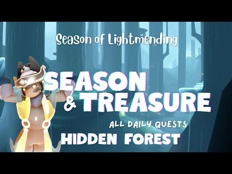Season & Treasure Candles & Dailies | Hidden Forest | Skycotl | Noobmode