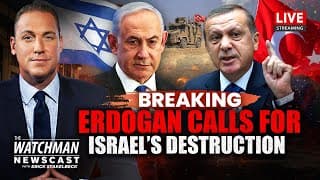Turkey’s Erdogan Prays For Israel's Destruction; Trump Threat To Bomb Iran | Watchman Newscast Live