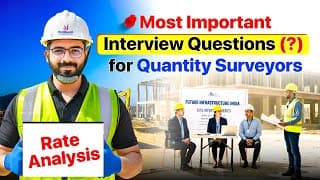 How To Answer Rate Analysis Questions In Qs Interview | Overheads, Labour Productivity Explained