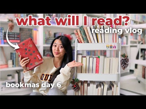 Reading Whatever My Advent Calendar Chooses.. | Bookmas Day 6📚❄️