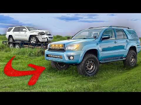 Rebuilding This $1000 Wrecked Suv - Saved From The Crusher