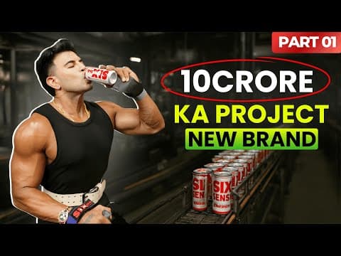 10 Crore In 3 Months 💰🤑🚀 | Sahil Khan | Six Sense Energy Drink
