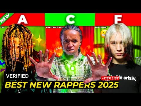 Best New Rappers 2025 (+ Tier List)