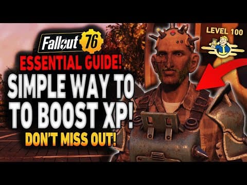 Easiest Xp Buff Most Players Forget To Use In Fallout 76!