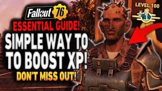Easiest Xp Buff Most Players Forget To Use In Fallout 76!