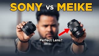 Sony 50mm Vs Meike 55mm ! Lens Comparison | Raaz Photography