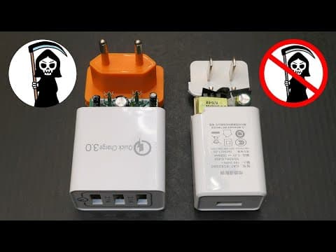Dangerous Usb Chargers 21 (quite A Contrast!)
