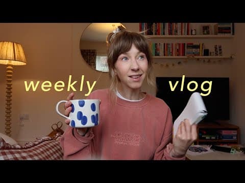 Ticking Off My To-do List And Cosy Week At Home | Weekly Vlog