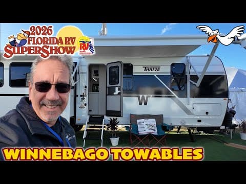 Winnebago Thrive & Micro Minnie 2026 Walkthrough | Florida Rv Supershow Tour, Prices & Floor Plans