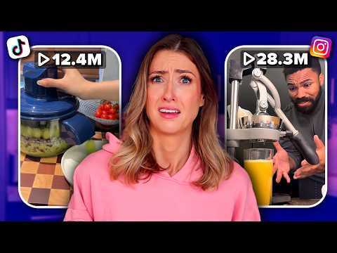 I Tested Tiktok’s Viral Kitchen Gadgets 😳 Are They Actually Worth It?