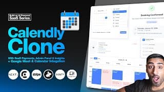 🔴 Let’s Build A Scheduling Saas With Next.js 16! (sanity, Clerk, Coderabbit, Google Calendar & Meet)