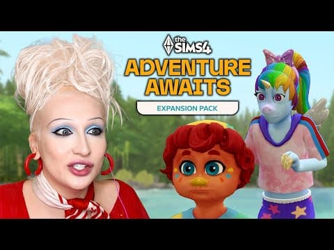 My Imaginary Friends Went To Summer Camp In The Sims 4 Adventure Awaits