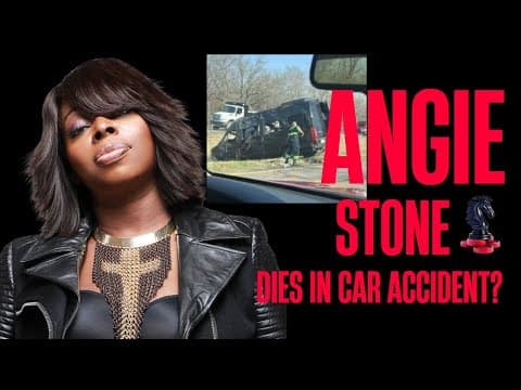 R&b Legend Angie Stone Dies In Car Accident!