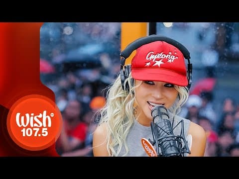 Dayoung Performs "body" Live On Wish 107.5 Bus